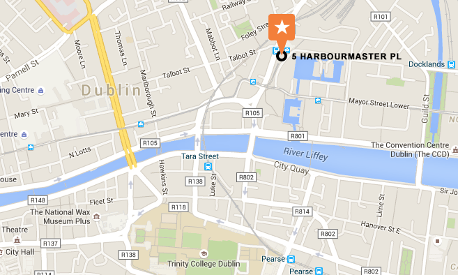 Insurance Ireland New Location Map